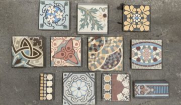 different cement tiles