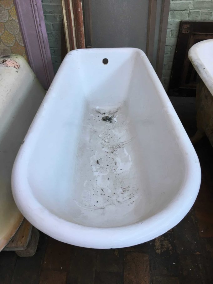 Antique bathtub