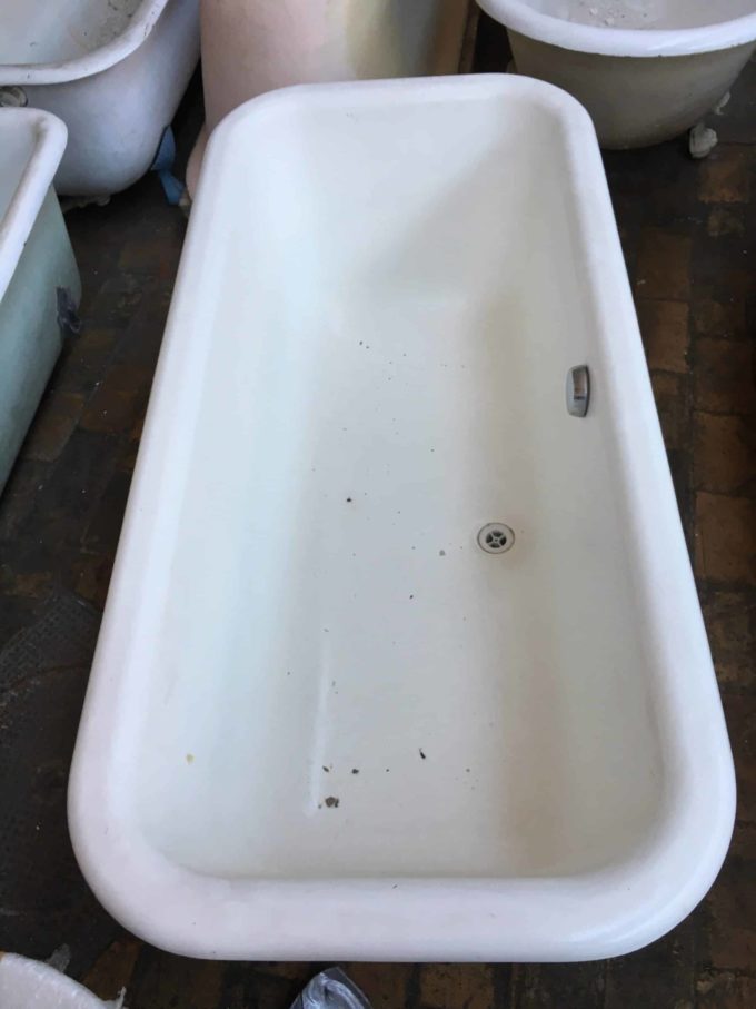 Antique bathtub