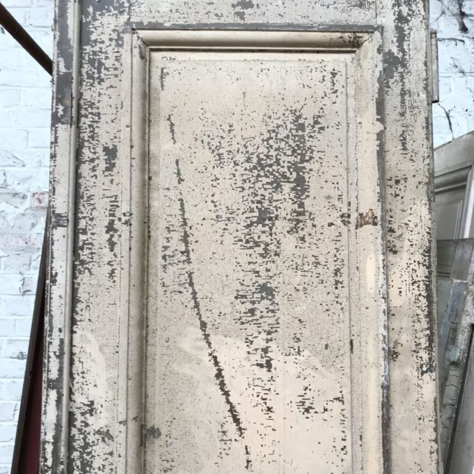 Long antique door