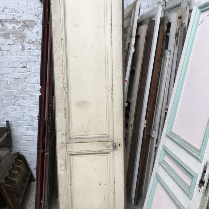 Long antique door