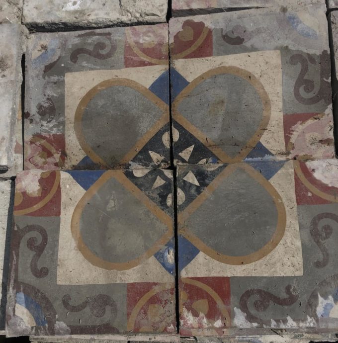 Cement tiles