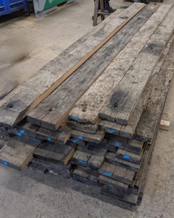 wagon bottom board in antique oak