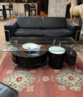 Table basse en verre