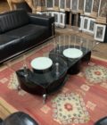 Table basse en verre