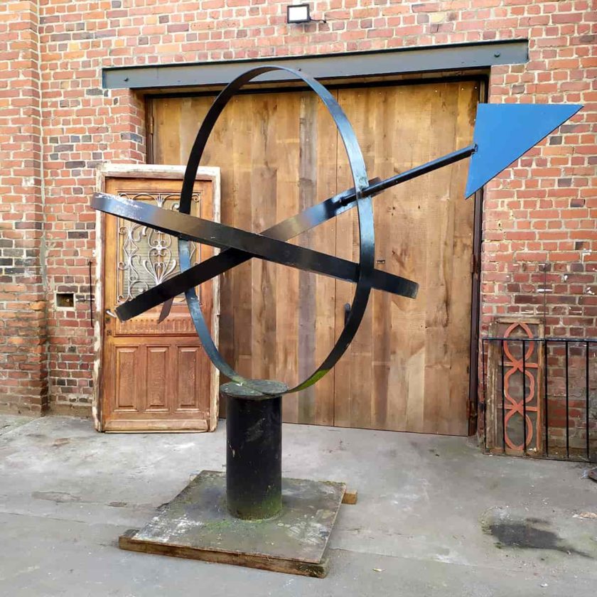 Outdoor orbit sculpture