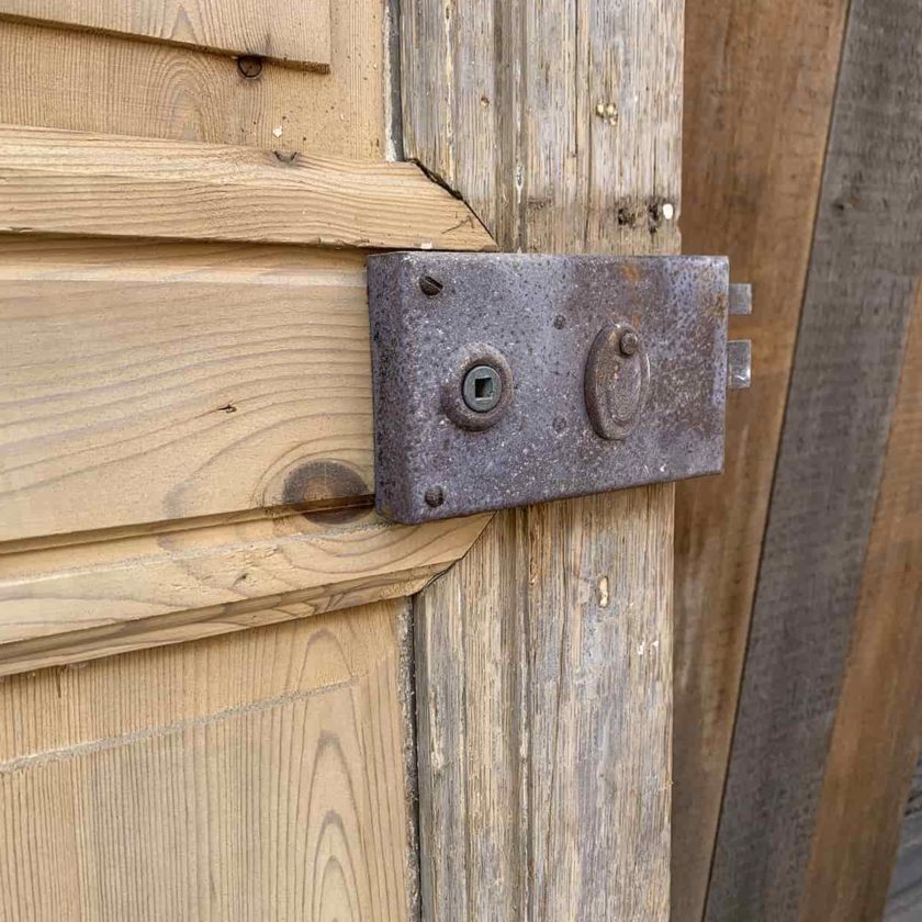 Door separation lock