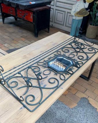 Porte manteau en fer forgé