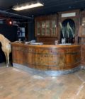 antique mahogany bar