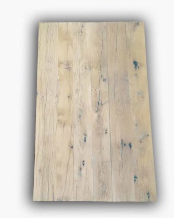 Plateau fond de wagon patine bois net