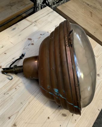 copper lamp