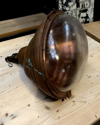 copper lamp