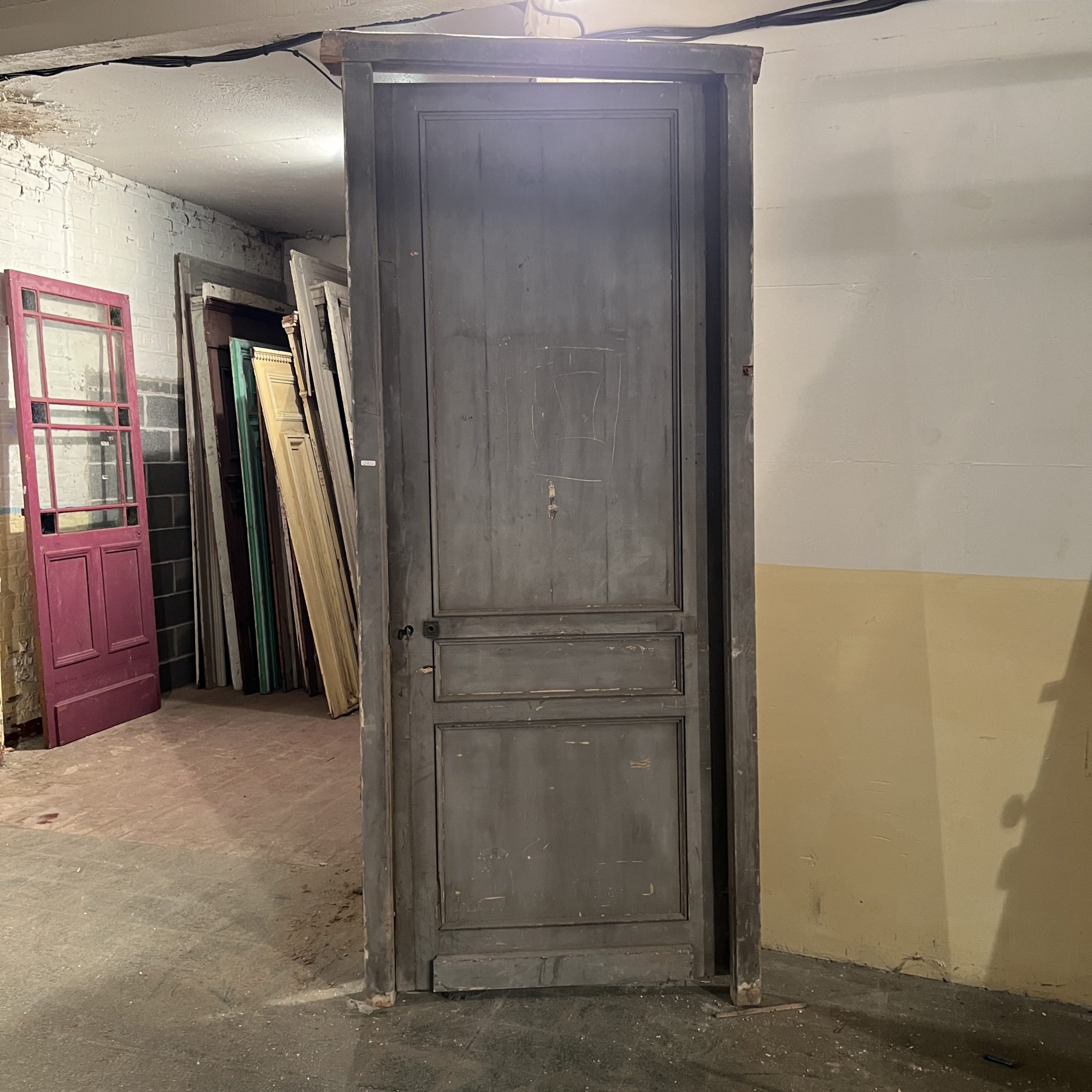 IMG_3264 | Authentic Materials Antique door with frame 108×255 cm