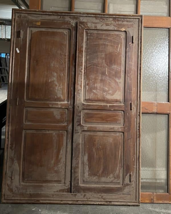Double cupboard door with frame 137x194 cm