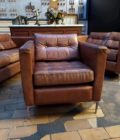 fauteuil cuir style knoll
