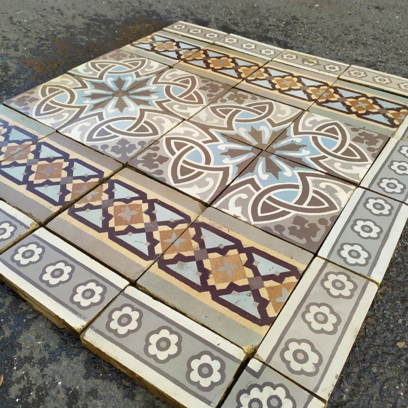 profile cement tiles