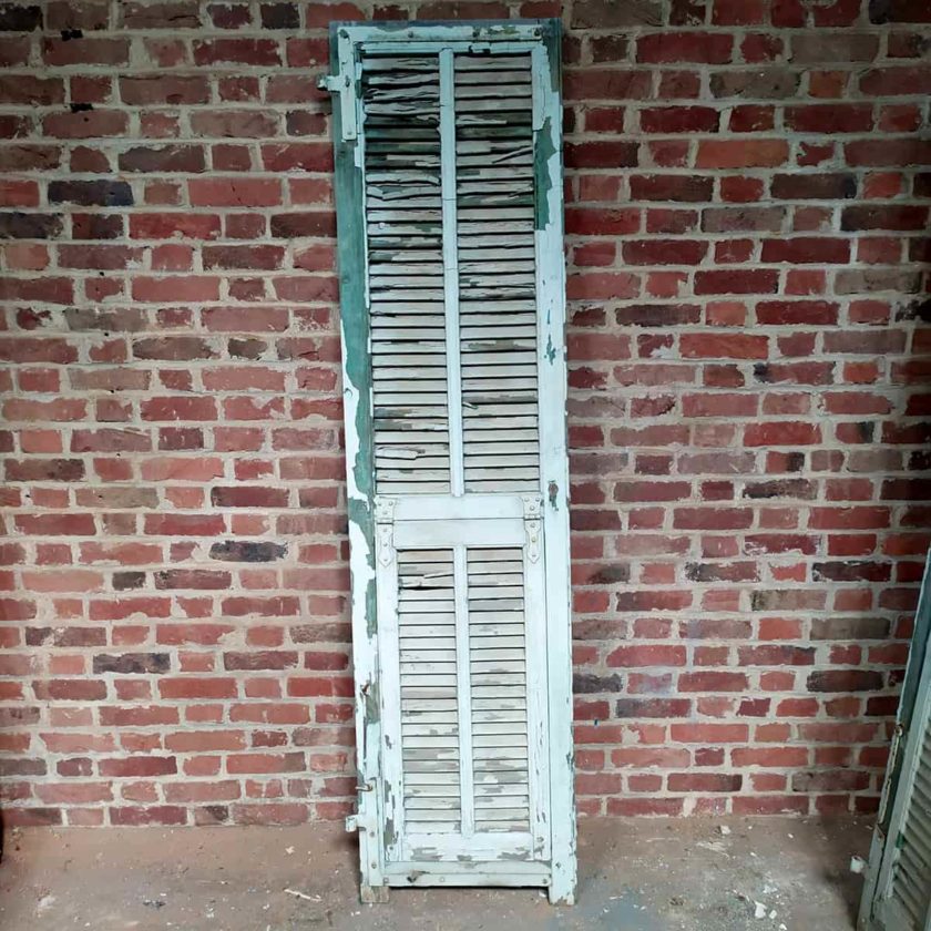 Antique shutter, 52.5x208cm.