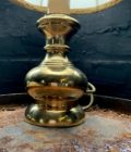 Lampe ancienne de la banque de France, 45x25cm.