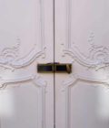 Double porte esprit Louis XV front details