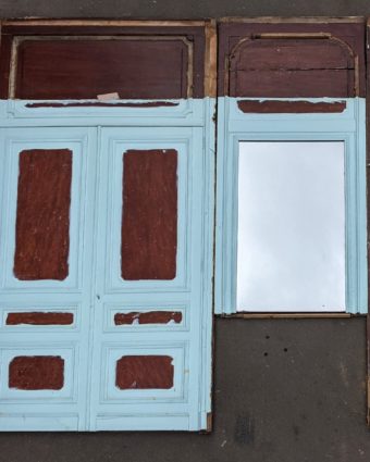 Closet front door 2 blue