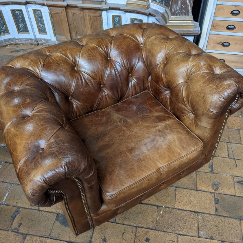 Fauteuil Chesterfield top