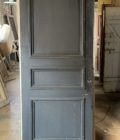 porte haussmannienne avec peinture à la main details