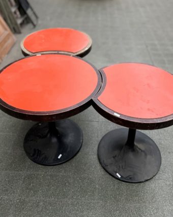 Ensemble de 3 tables top