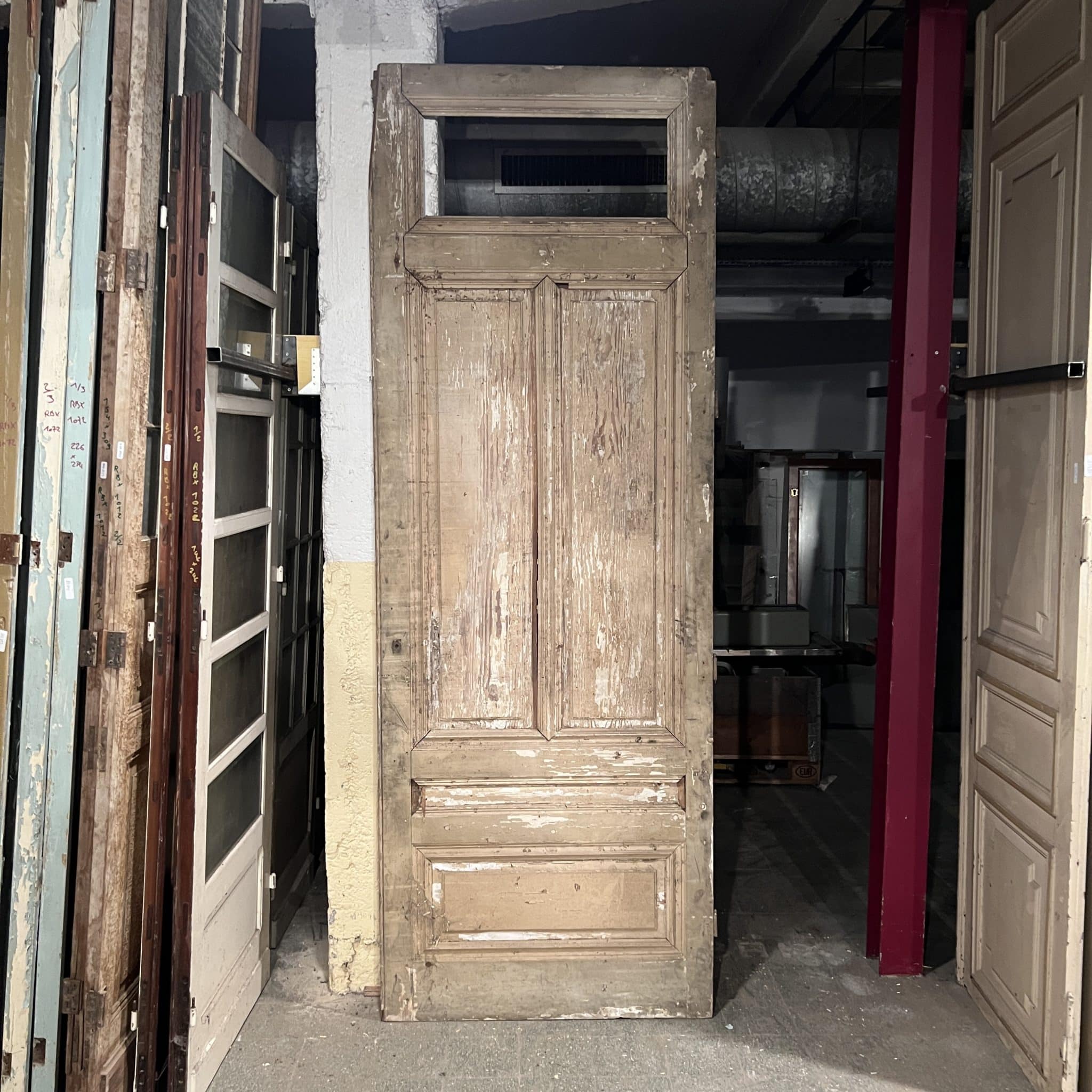 Glass door 97×271 cm