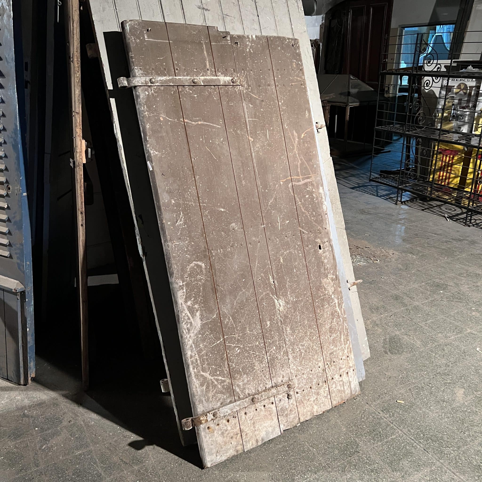 Antique barn door 88×175 cm
