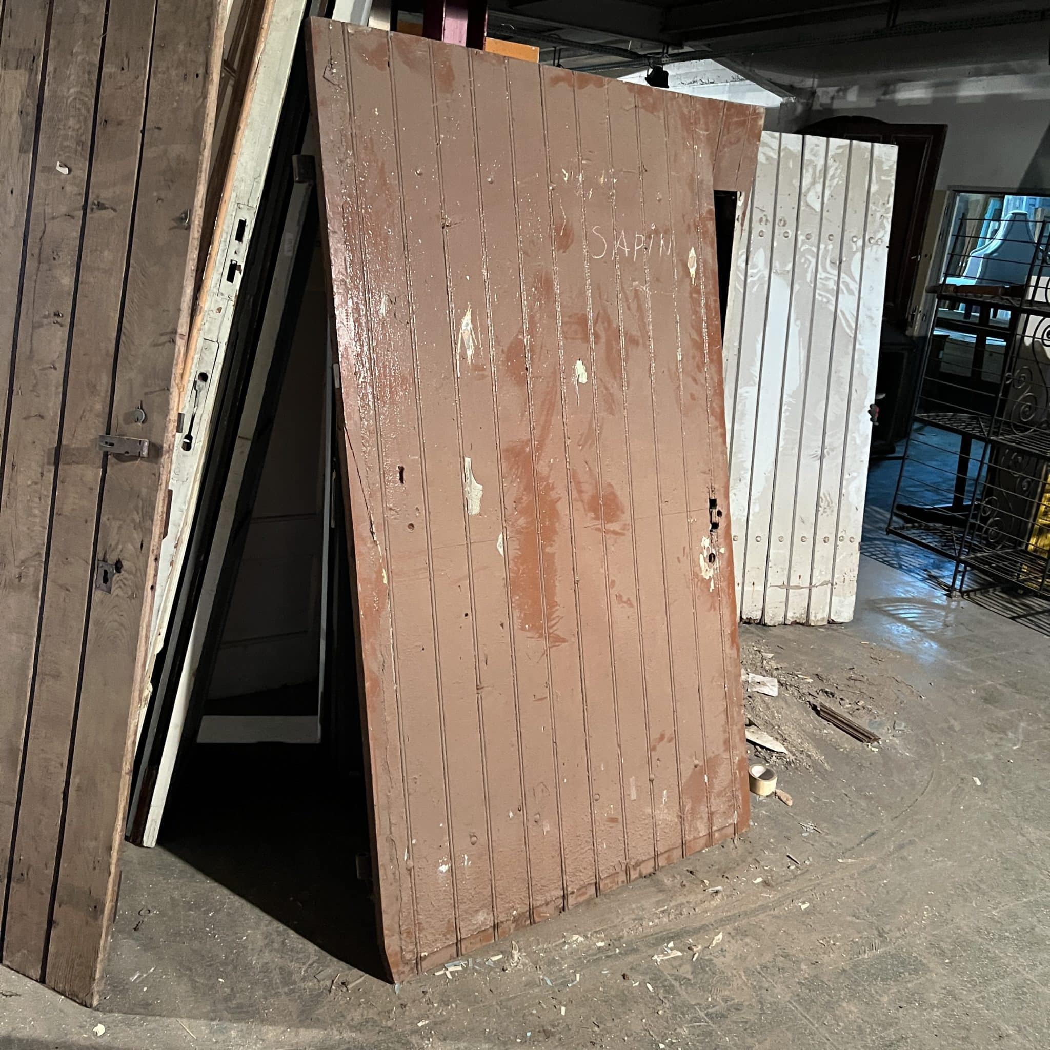 Antique barn door 119×201 cm