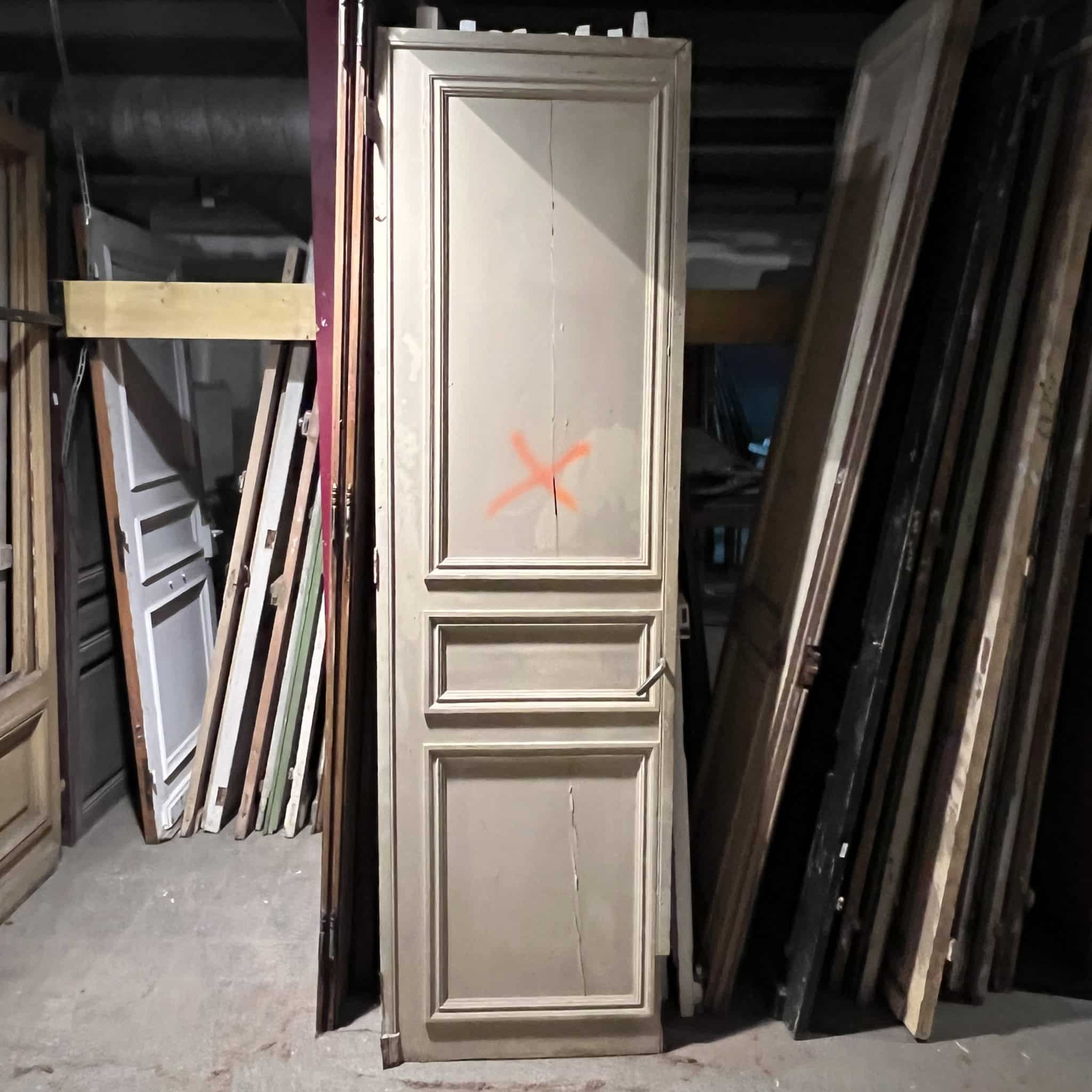 Antique door 71×243 cm
