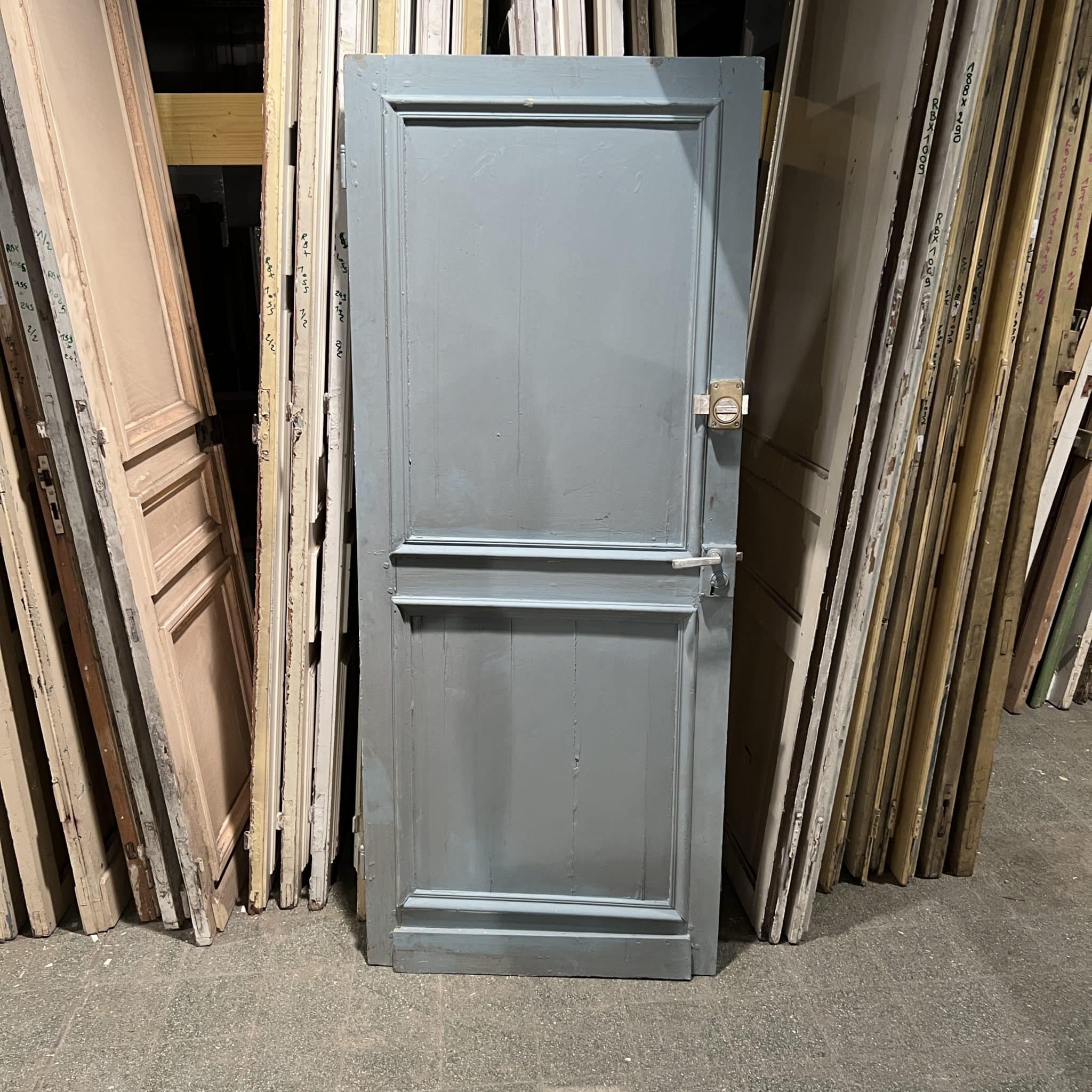 Porte-ancienne-81x196-cm | Matériaux Authentiques Antique door 81×196 cm