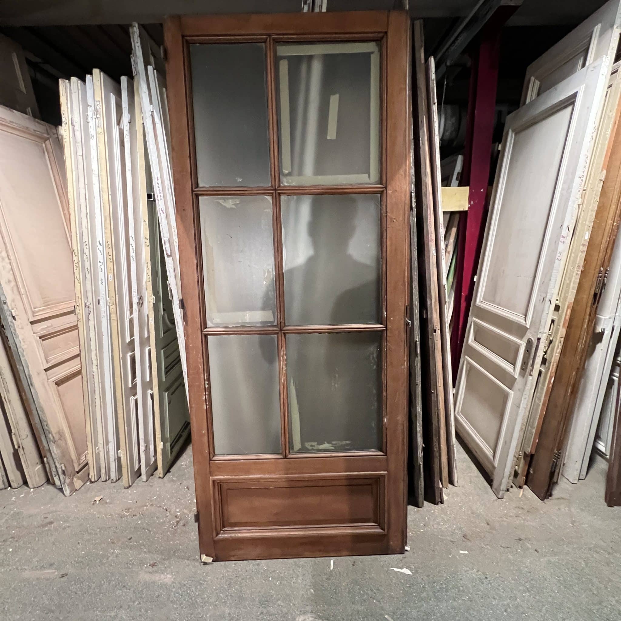 Porte-vitree-106x257-cm | Matériaux Authentiques Glass door 106×257 cm