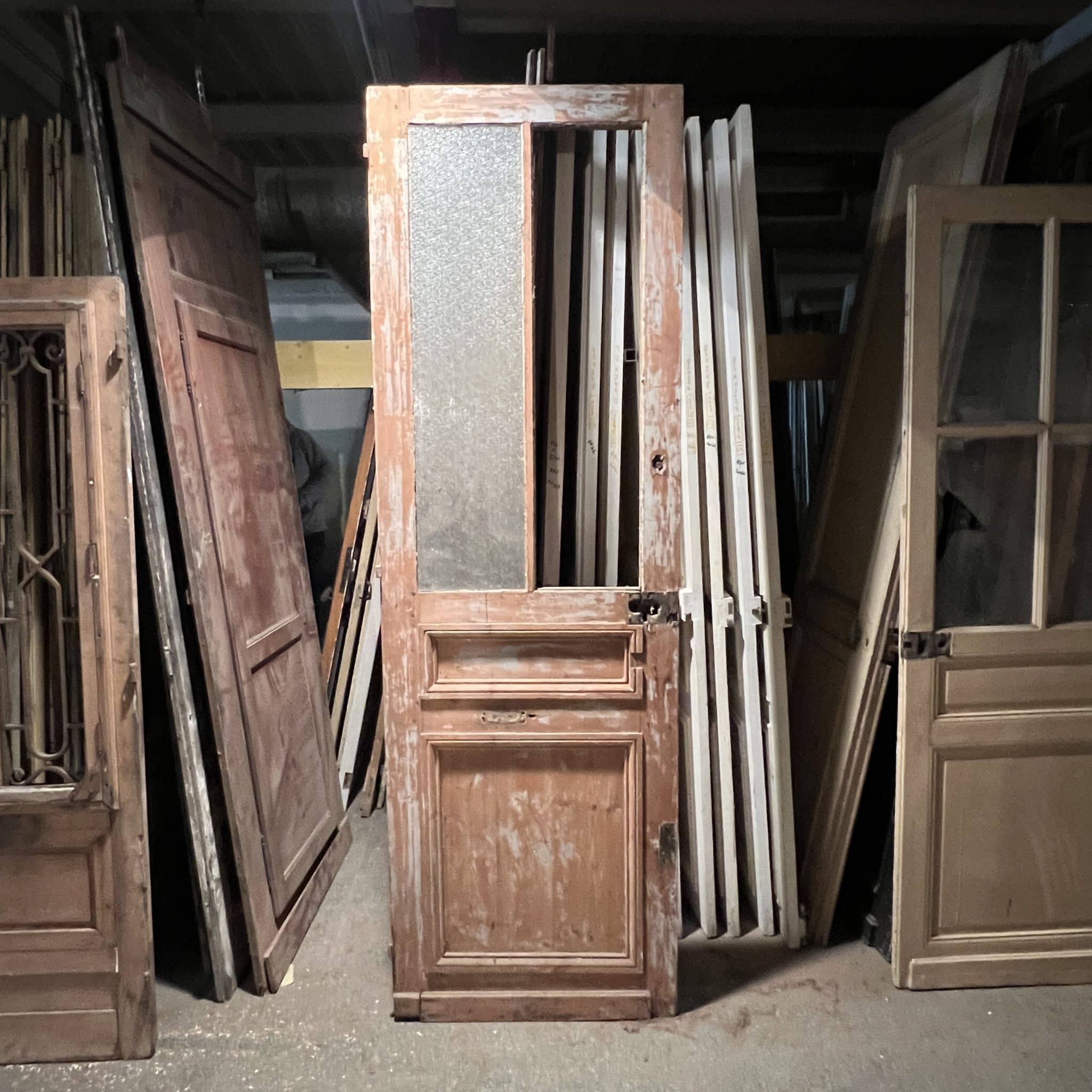 Glass door 80×249 cm