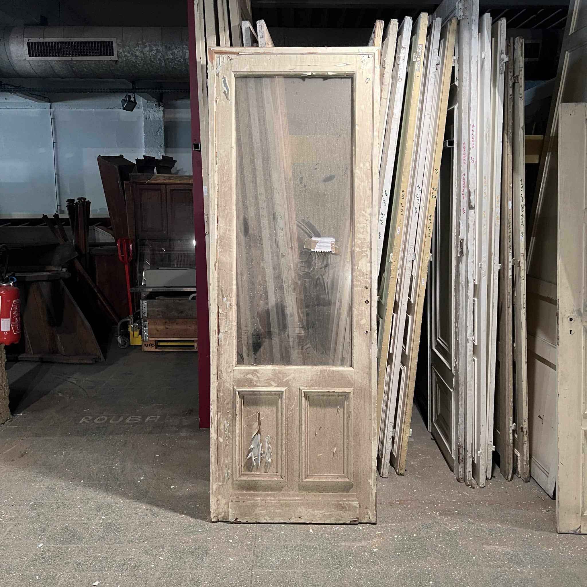 Glass door 81×206 cm