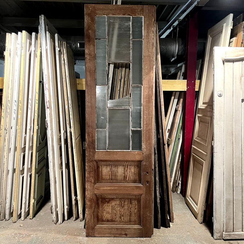 Porte-vitree-825x273-cm-1 | Matériaux Authentiques Glass door 82.5×273 cm