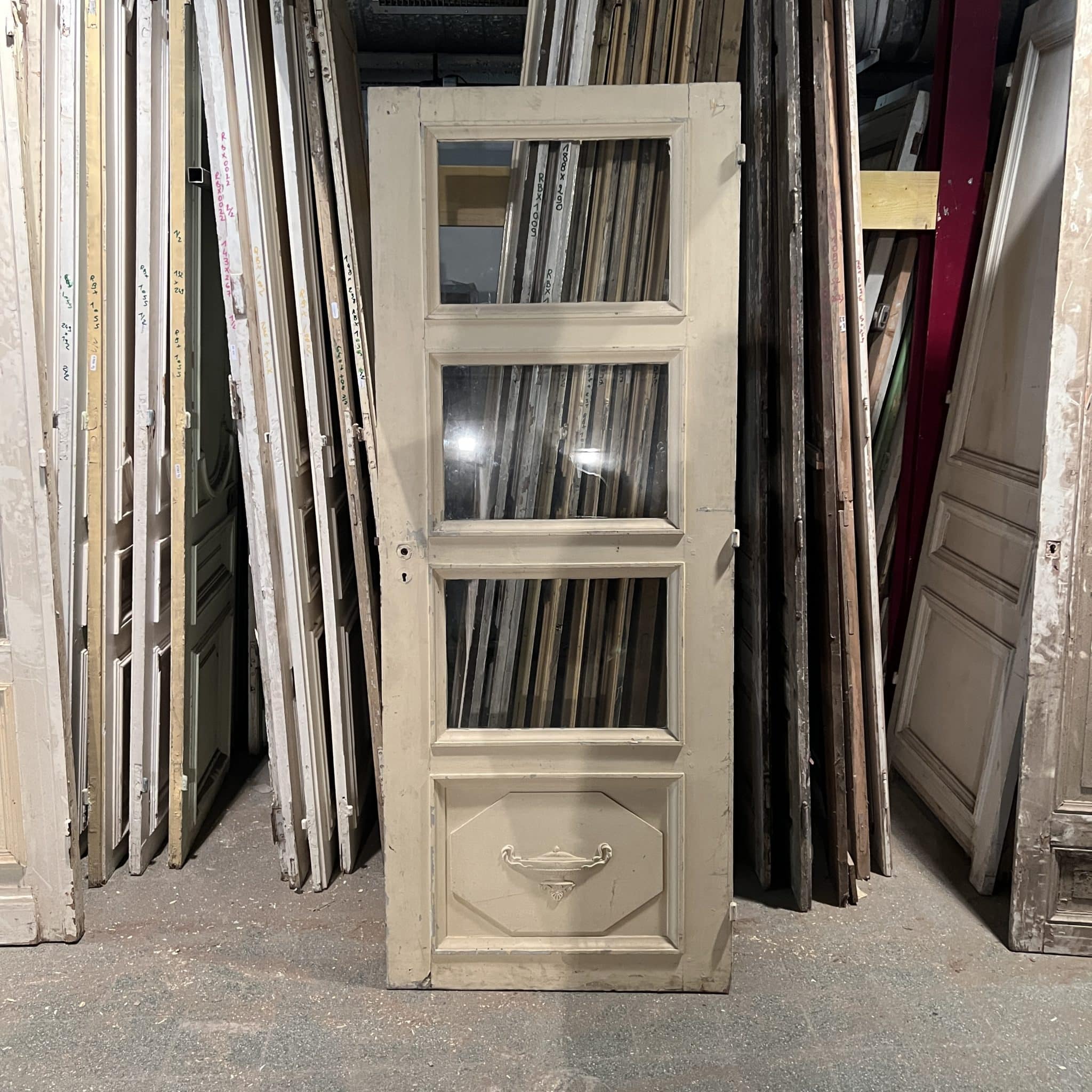 Glass door 82×232 cm