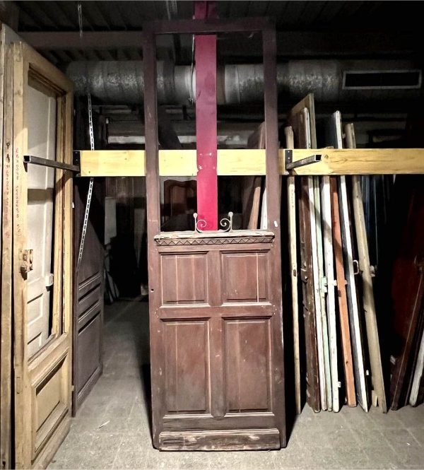 Glass door 87×282 cm