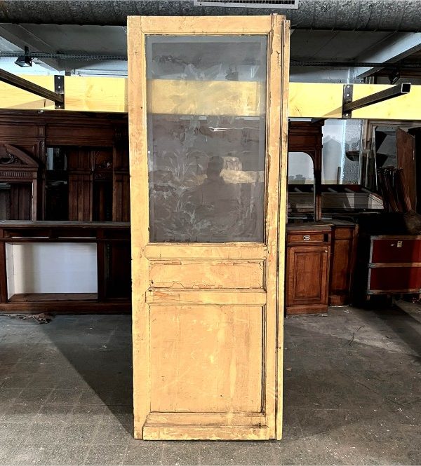 Glass door 84x291 cm