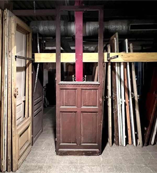 Glass door 87×282 cm