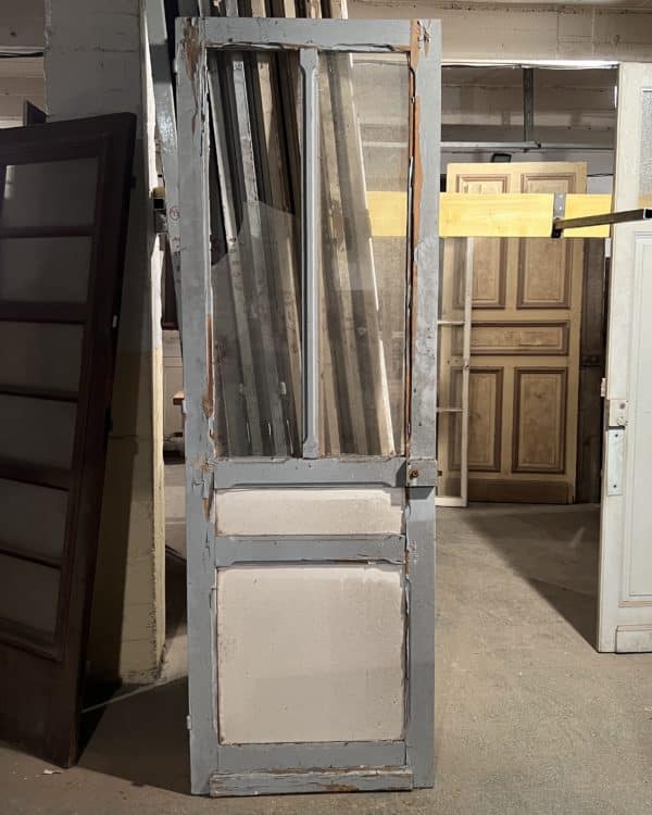 Antique glass door 78×236 cm