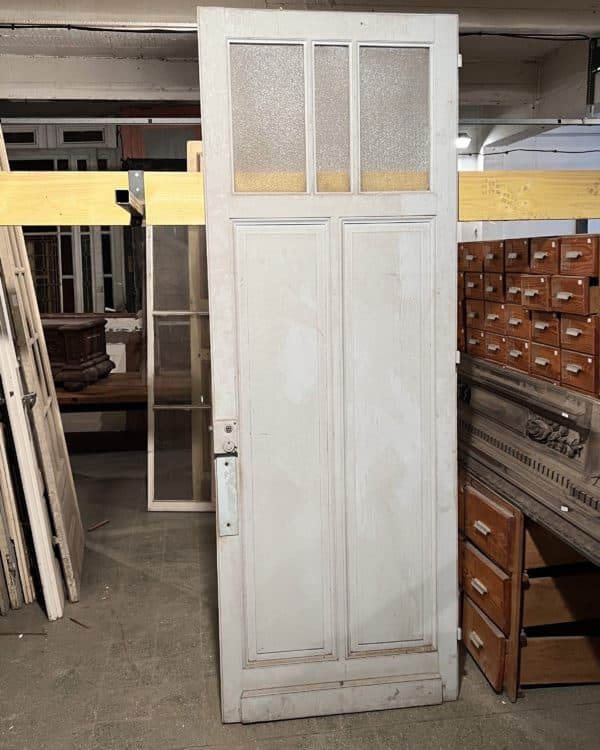 Antique glass door 89×248 cm