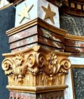 Paire d’autel column