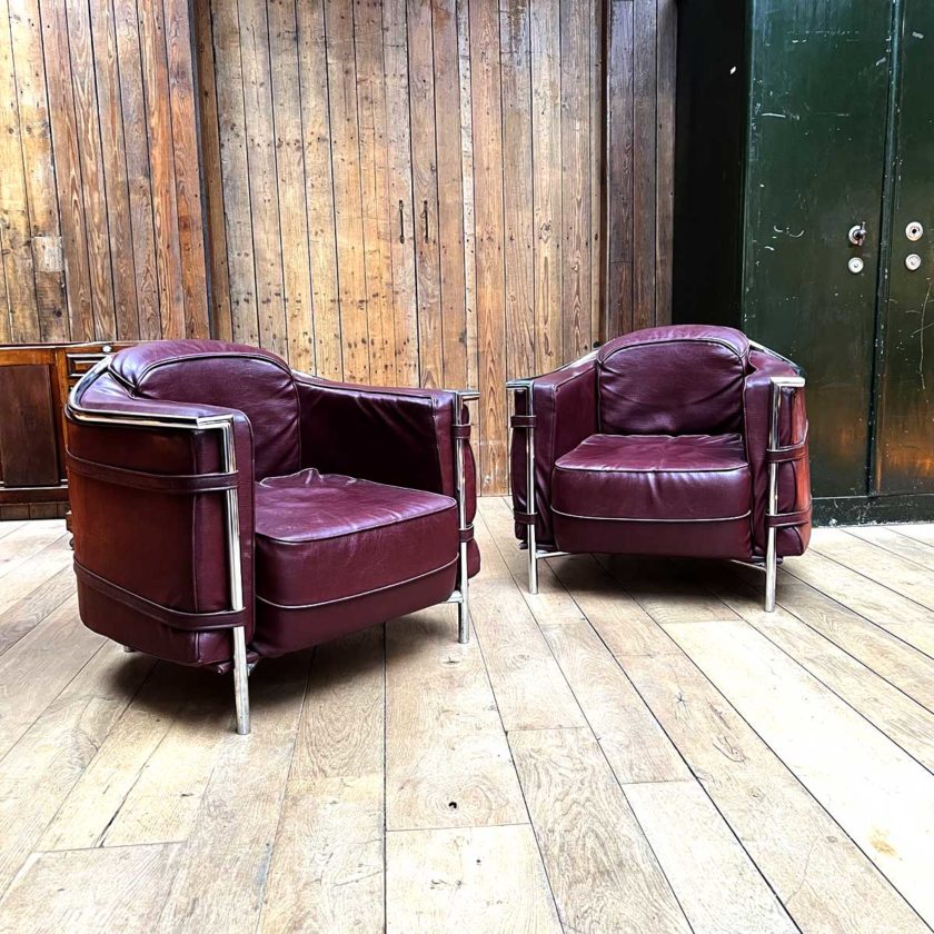 Bordeaux armchairs