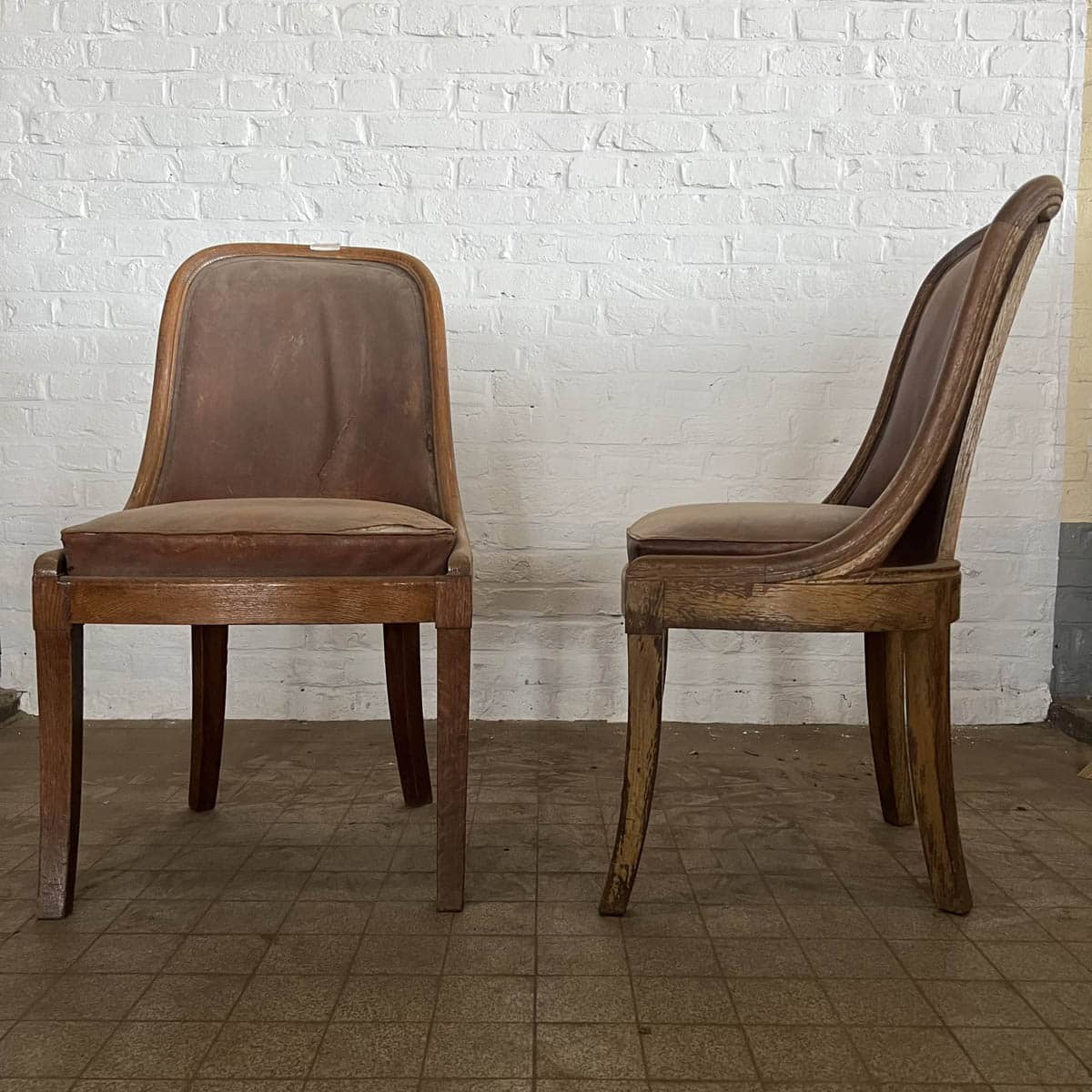 IMG_6522 | Authentic Materials Banque de France oak gondola chair