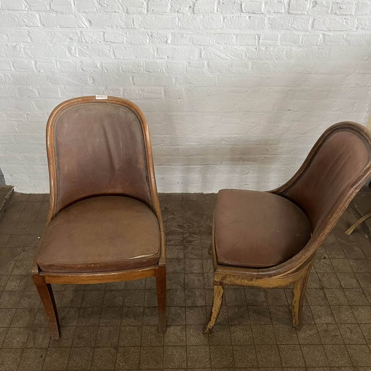 IMG_6524 | Authentic Materials Banque de France oak gondola chair