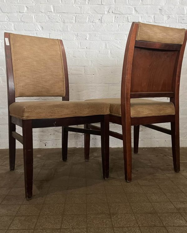 Paire de chaises vintage