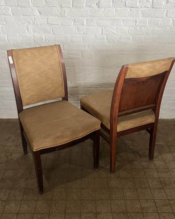 Paire de chaises vintage