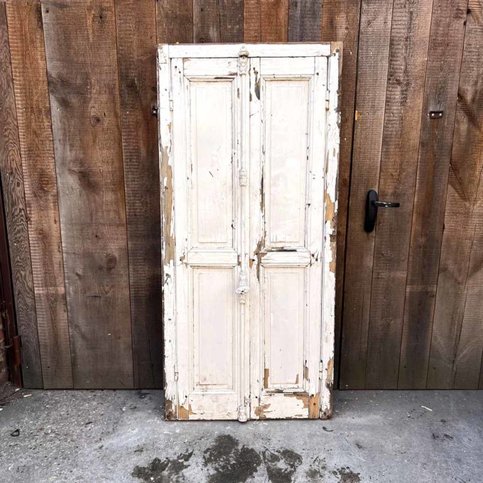 Double closet door with frame 178x83 cm