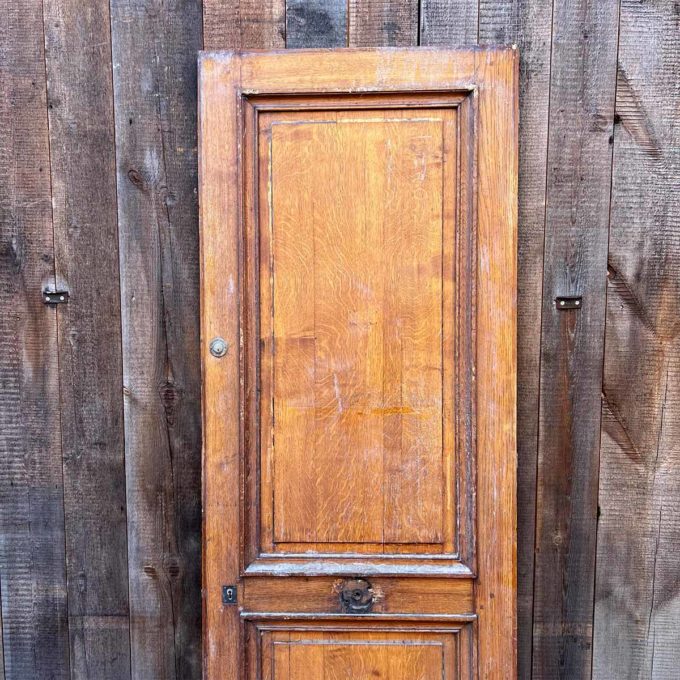Antique oak door 78x210 cm top